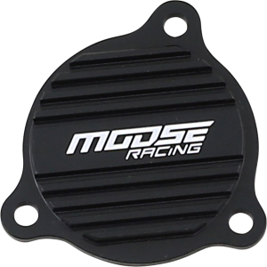 MOOSE RACING Machined Oil Pump Cover Black, 1, nordicamoto.ro