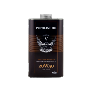 20w50-es olaj, Putoline GENUINE V-TWIN 4t motorolaj 20W-50 1 l, nordicamoto.ro