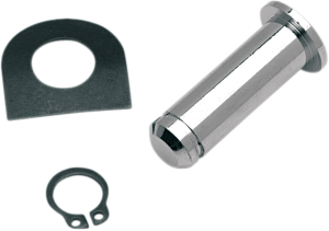 Chrome Footpeg Mounting Pins Black