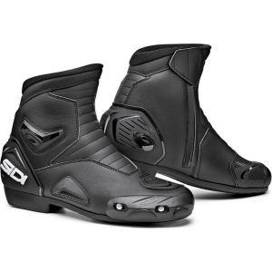 Férfi motoros csizma, Sidi Mid Performer fekete motoros cipő, nordicamoto.ro