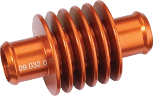 In-line Coolant Heat Exchanger Orange 