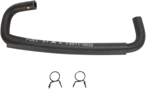 Hose And Clamp Kit Black, 1, nordicamoto.ro