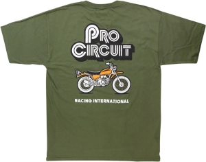 Pit Bike T-shirt Green XL, 2, nordicamoto.ro