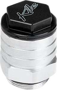 Rear Brake Oil Tanks Black, Silver, 1, nordicamoto.ro