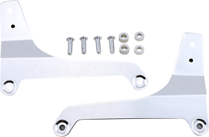 Sissy Bar Side Plates Silver, 1, nordicamoto.ro