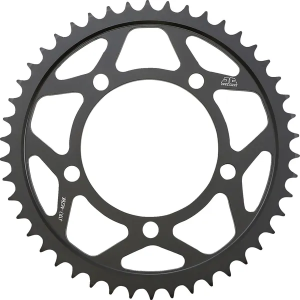 JT SPROCKETS Steel Rear Sprocket Black, Zinc Plated, 1, nordicamoto.ro