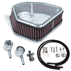 (r)boom Box(r) Max Volume M8 Air Cleaner Kit Red
