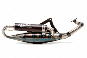 Exhaust R Scooter 2 Stroke Black Black, 3, nordicamoto.ro