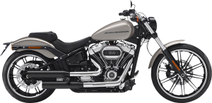 2in2 | Fusion Long Muffler Black, Matte, 1, nordicamoto.ro