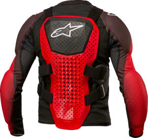 Alpinestars Bionic Tech gyermek testvédő, fekete/piros, S/M méret, 3, nordicamoto.ro