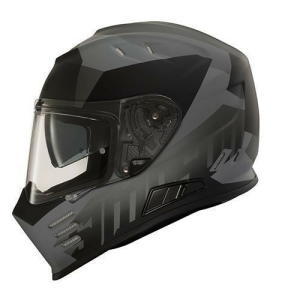 Teljes arcú motoros sisakok, Simpson Venom Army fekete sisak, nordicamoto.ro