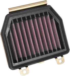 High-flow Air Filter Black, Red, 4, nordicamoto.ro