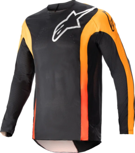Tricou Alpinestars Techstar Sein Black/Orange, 3, nordicamoto.ro