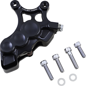 Ness Tech Six-piston Differential Bore Caliper Black, 2, nordicamoto.ro