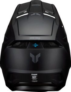 Thor Fleet Blackout gyermek sisak – fekete, L-es méret, 4, nordicamoto.ro