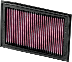 High-flow Air Filter Black, Red