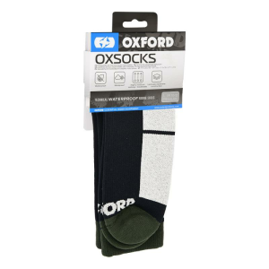 OXSOCKS vízálló fekete oxford zokni