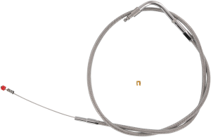 Stainless Steel Throttle/idle Cable Silver Standard, 1, nordicamoto.ro