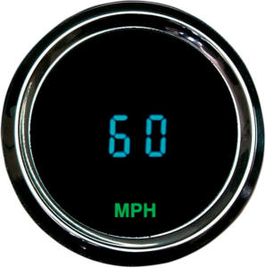 3000 Series Digital Speedometer Black