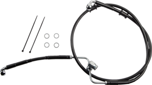 Rear Brake Line Black, 1, nordicamoto.ro
