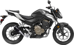 LeoVince LV-10 Black Edition Slip-On kipufogórendszer Honda CB500F / CBR500R / CB500X modellekhez (2019–2025), 2, nordicamoto.ro