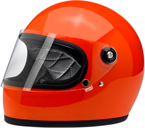 Gringo S Full Face Helmet Gloss Hazard Orange 2x-large Orange