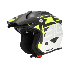 Acerbis Aria Sport Jet sisak, fekete/fluoreszkáló sárga, XS, 1, nordicamoto.ro