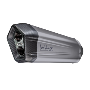 Lv-12 Titanium Full-system Exhaust Black, Silver, 2, nordicamoto.ro