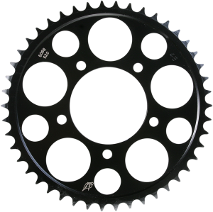 Lightweight Steel Sprocket Black, Zinc, 1, nordicamoto.ro