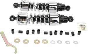 412 Series Cruiser Shocks Black, Chrome, 1, nordicamoto.ro