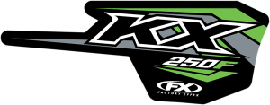 Replacement Oem Tank/shroud Graphics Black, Green, 4, nordicamoto.ro