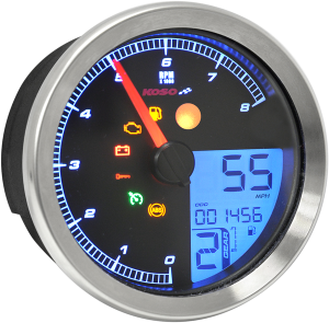 Hd-04 Speedometer/tachometer Black, 3, nordicamoto.ro