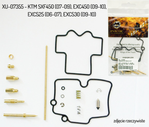 PSIHIC porlasztó-javítókészlet KTM SXF 450 '07–'12, EXC 450 '07–'11, EXC 525 '06–'07, EXC 530 '09–'11 modellekhez (26-1520) (1 karburátorhoz) (188/1520 fúvókák) (180/42/85), nordicamoto.ro