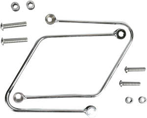 Saddlebag Protectors And Supports For Honda Silver