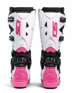 Cizme Sidi Crossfire 3 SRS Black/White/Pink, 2, nordicamoto.ro