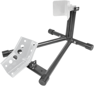 Gp3 Wheel Chock Black, Powder-coated, Silver, 1, nordicamoto.ro