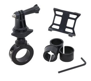 Power Vision 3 Handlebar Mount Kit Black, 2, nordicamoto.ro