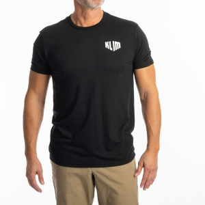 Tricou Klim Full Throttle Tri-blend Black - White, 1, nordicamoto.ro