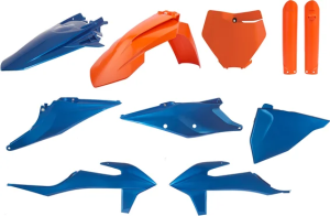 Complete Body Kit Blue, Orange
