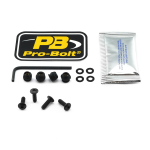 Screen Bolt Aluminium Blue