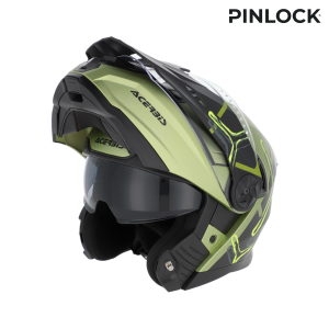 Casca Flip-up Acerbis Rider Graphic Verde/Negru