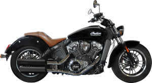 2in2 | Brave Standard Muffler Black, Matte, 1, nordicamoto.ro