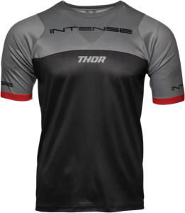 Tricou MTB Thor Intense Assist Black/Gray/Red