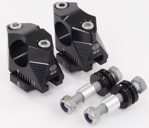 2d.gt Handlebar Risers Black
