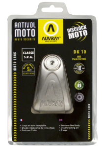 Disk Lock Dk10 Black, Graphite, 1, nordicamoto.ro