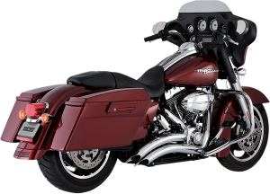 Big Radius 2:2 Exhaust System Chrome, 2, nordicamoto.ro