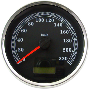 5(r) Programmable Electronic Metric Speedometer Black