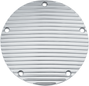 Finned Derby Cover Chrome, 1, nordicamoto.ro