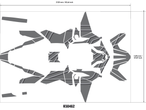 Decal Kit Black, Red, 3, nordicamoto.ro