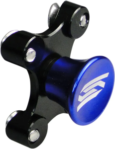 Launch Control Replacement Button Anodized, Blue, 1, nordicamoto.ro